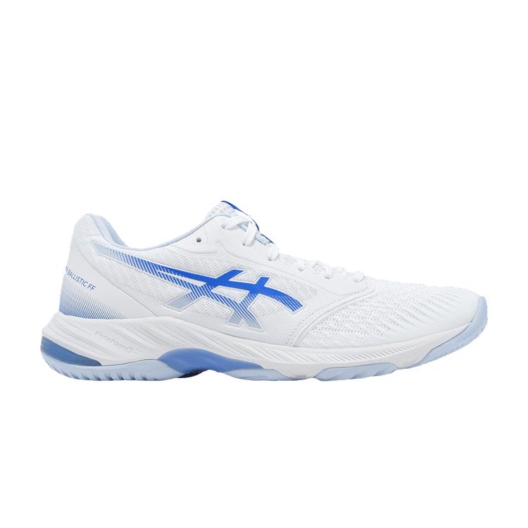 

ASICS Netburner Ballistic FF 3 White Blue Coast Women Sneakers 1052A069-111 41.5