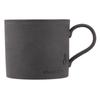 Koyo Pottery Black Earth Key Mug, Blautopas, 20402