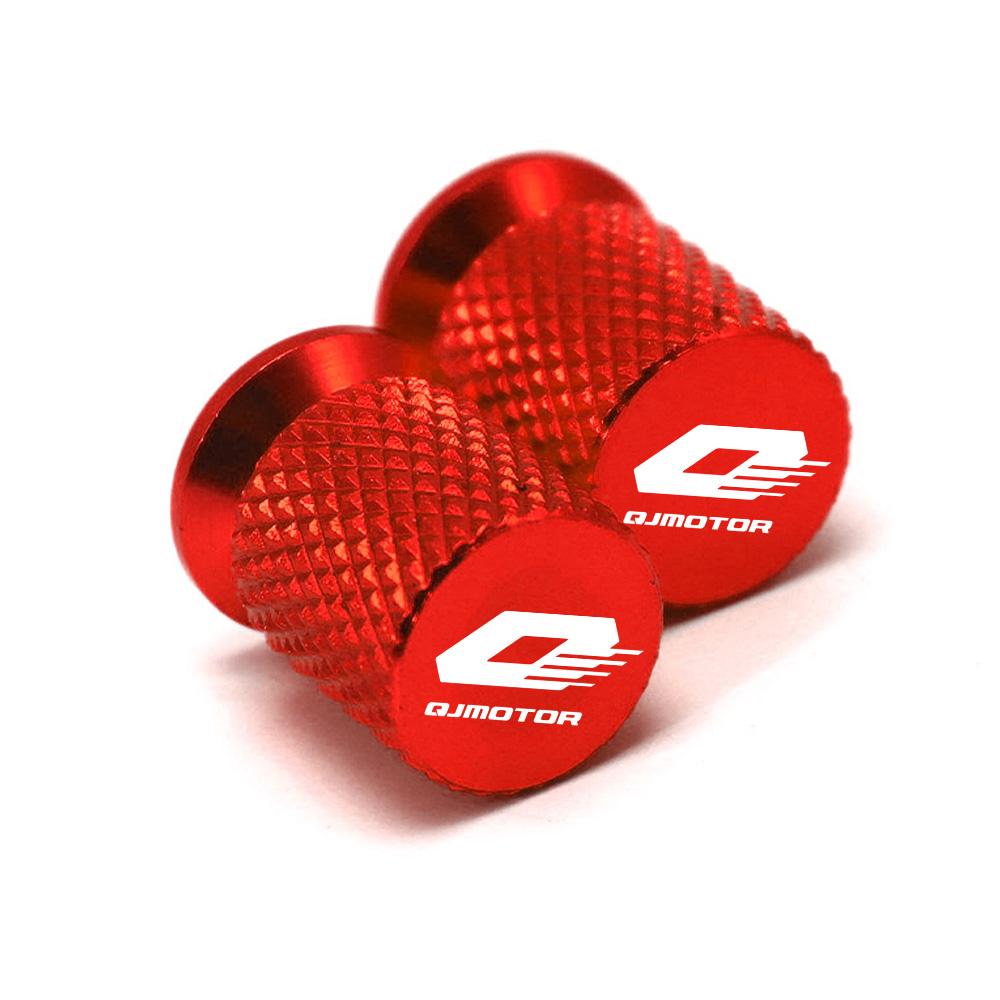 For QJMOTO QJ SRT 800 800X 800SX 800SRT SRT 800X 800 SVT 650 X SRT700 Motorcycle Tire Valve Air Port Stem Cap Cover CNC Aluminum