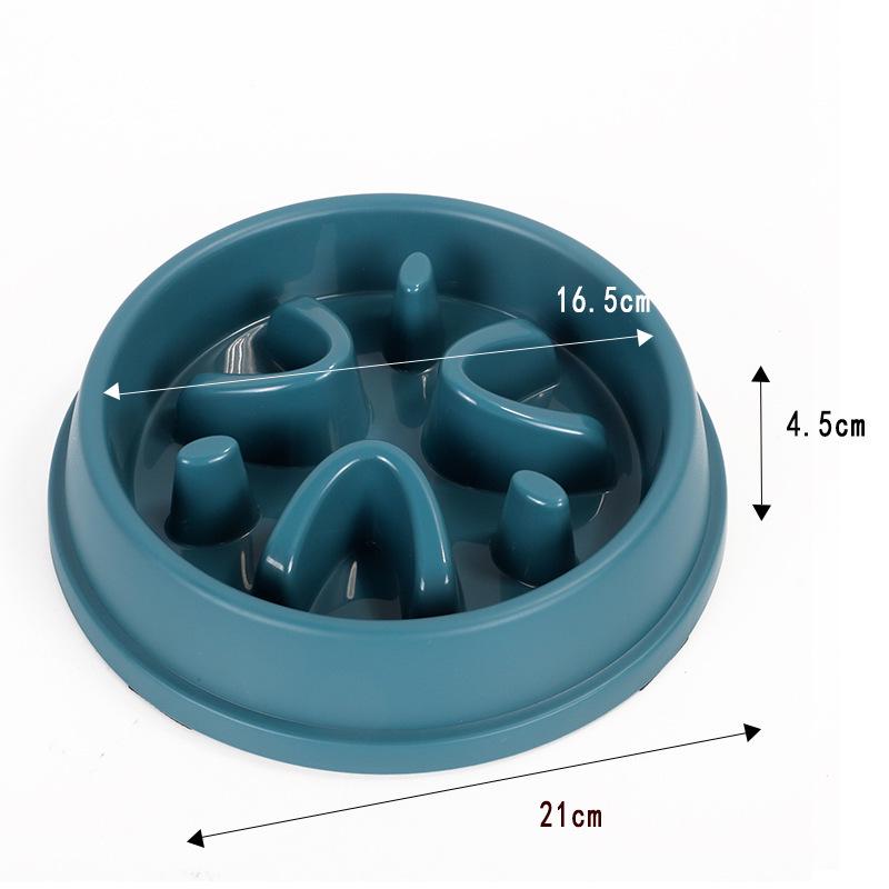 Pet Anti-Choke Slow Feeder Dog Bowl, Non-Slip Base, Hot Seller