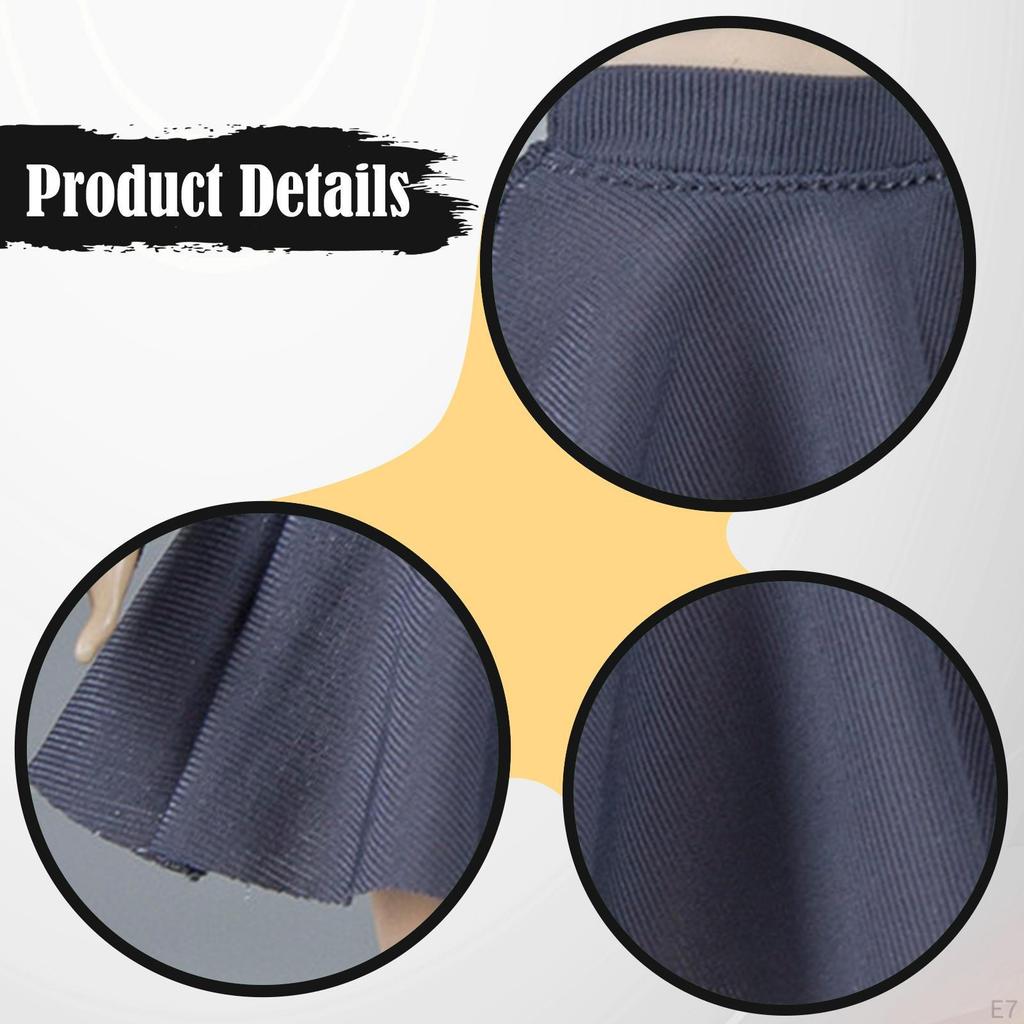 1/12 Action Figure Clothes Doll Short Skirt Fits 6 inch Female Figures Body Miniature