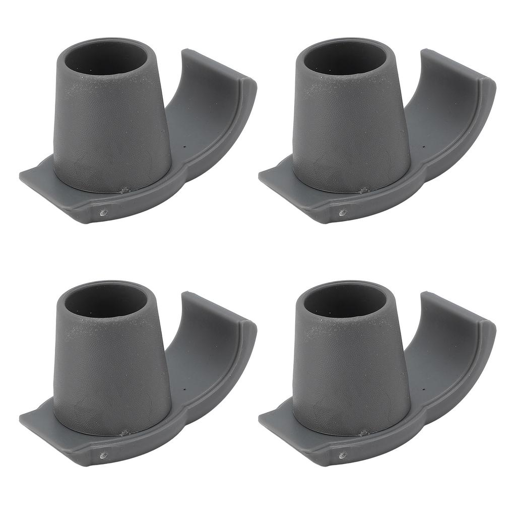 4pcs Walker Ski Glides Anti Slip Walker Glides for Seniors Mobility Aid Accessory Replacement