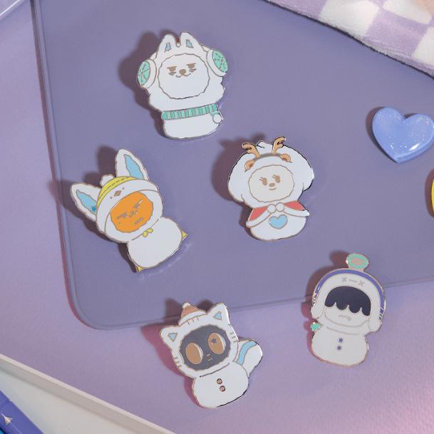 Предзаказ Набор значков TXT PPULBATU Snow Magic