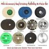 Mini 76mm (3") Angle Grinder Blade: Metal Grinding & Polishing Disc, Cutting Wheel 10mm Arbor.