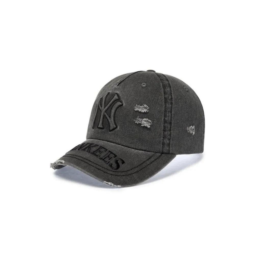 Unisex Vintage Embossed Damaged Unstructured Ball Cap [3ACPV295N-50CGS] FREE