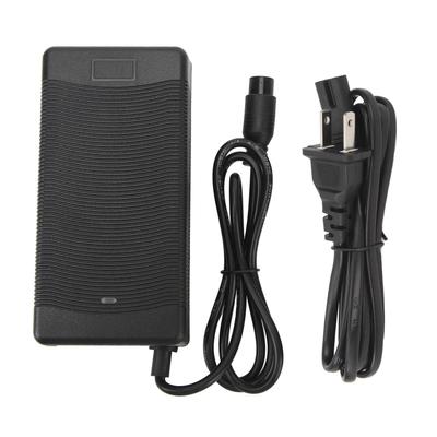 Cargador de Batería 48V 2A Protección Segura con Enchufe de 3 Clavijas para Patinete Eléctrico KUGOO M4 PROM4