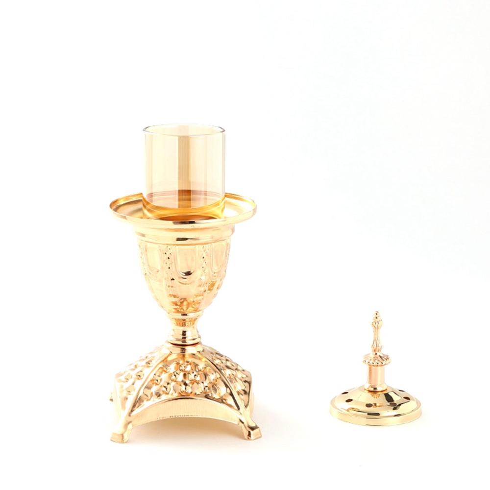 Fragrance Desktop Retro Iron Art Vintage Censer Rack Incesence Stick Holder Ornament Incense Holder