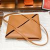Leather Foldable Bag for Women Crossbody Shoulder Bags Elegant Bag Luxury Designer Brand Fashion
