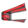 Carbon Fiber Style Steering Wheel Decoration Frame Cover Trim Fit for Alfa Romeo Giulia 17 19