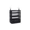 7-in-1 Travel Storage Bags with Hanging Strap, Foldable Mesh for Suitcase and Home, 3-Layer Hanging Bag with Bottom Pocket