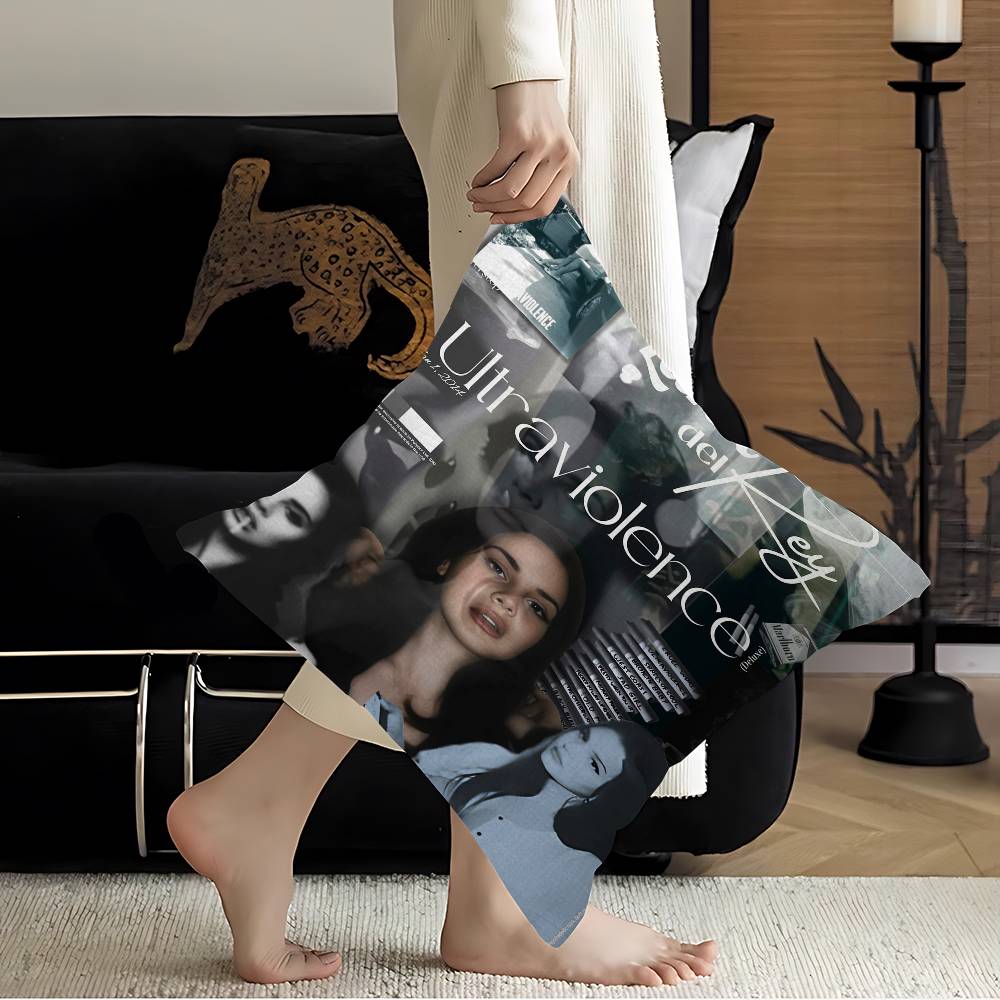 

L-Lana D-Del R-Rey Наволочка для офисной подушки, чехол для автомобильной подушки 45X45 см, наволочка для поясничной подушки, наволочка для диванной подушки 12x12Inch