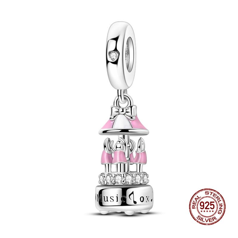 Original Charms Copper Camera Couple Po Charm Beads Fit 3Mm Original Bracelet Necklace Women Diy Fine Jewelry Gift New In