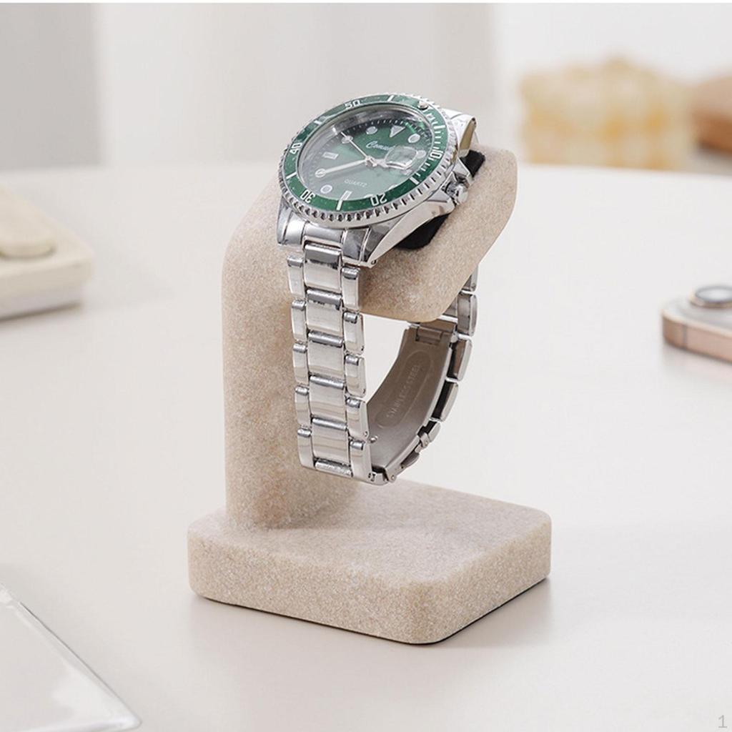 Kompaktní a přenosný pryskyřičný stojan na hodinky, úložný držák na pult, domů