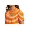 Polo Ralph Lauren Striped Logo Embroidered Crew Neck Short Sleeve T-Shirt SS24 Men T-Shirts Orange MNPOTSH1N822112-800