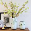 Antique-Style Chinese Ceramic Vase for Floral Display
