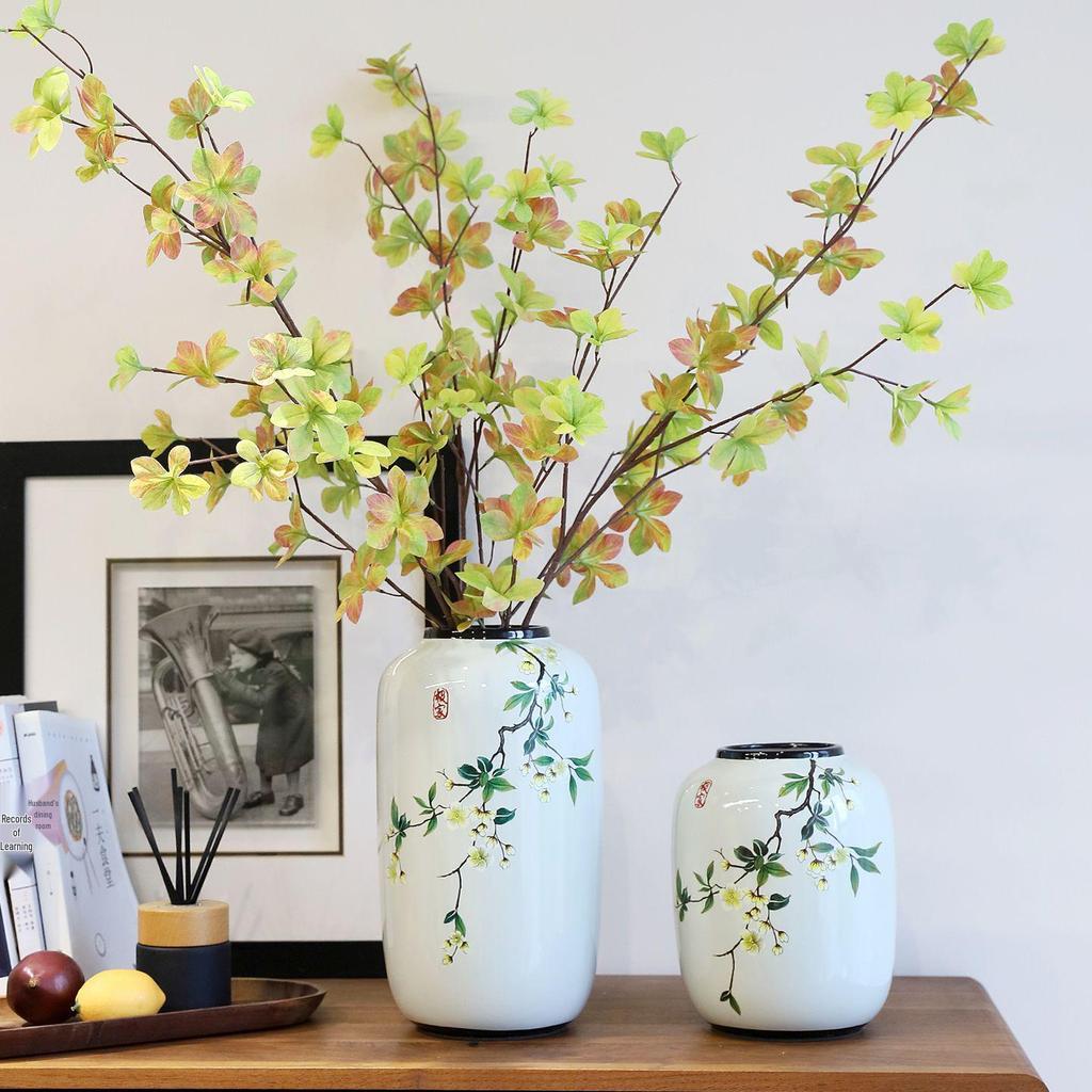 Antique-Style Chinese Ceramic Vase for Floral Display