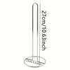 1PC Kitchen Rolling Paper Towel Holder Bathroom Paper Towel Silver Meal Rack Home Kitchen Storage Accessories