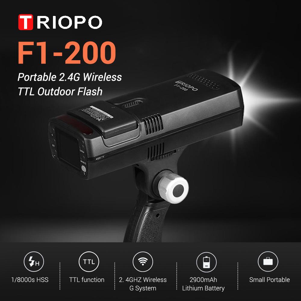 Buy TRIOPO F1-200 Portable Wireless TTL Flash Outdoor Flash