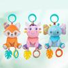 Interactive Baby Bed Hanging Decoration Toy Feature Squeaky Rattle Design For Sensory Play And Cognitive Growth