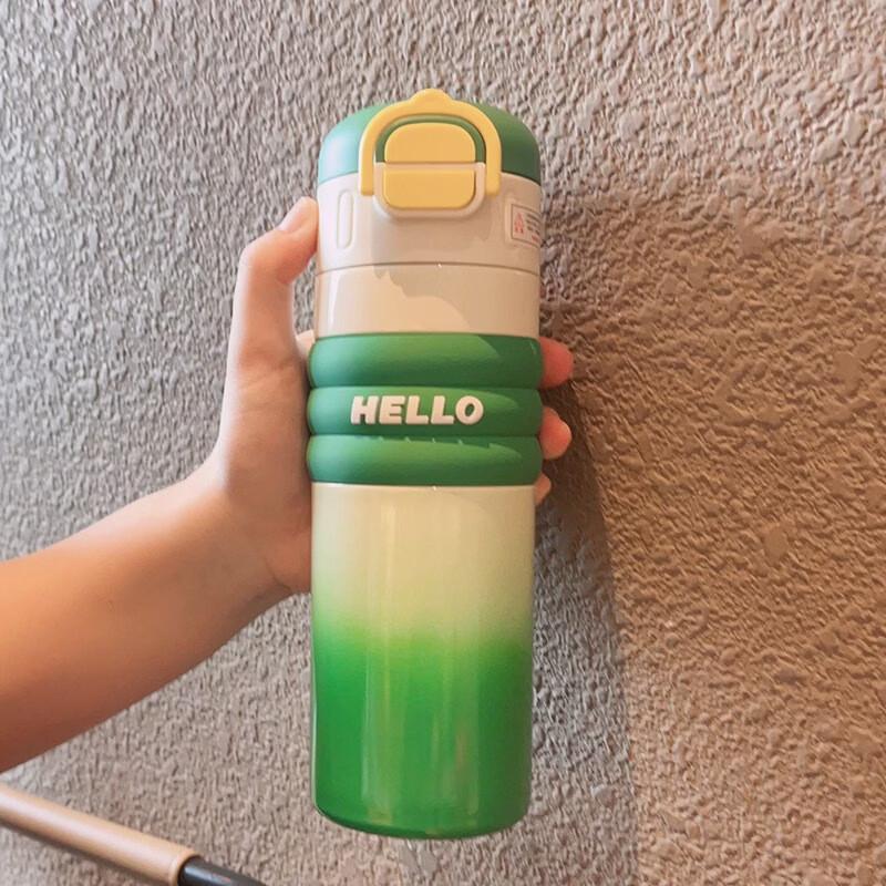 Xihe 316 Stainless Steel Dual-Drink Insulated Water Bottle