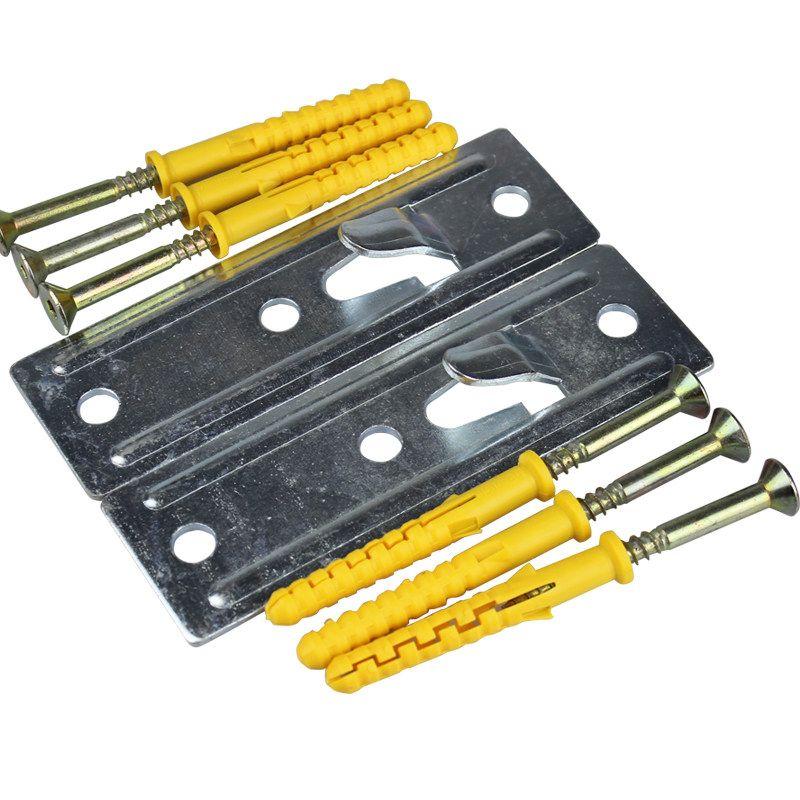 Electric Water Heater Round Hook Mounting Plate Installation Mockup with a Load Capacity of 80L, Water Heater Bracket Fixed on Hollow Wall Hook