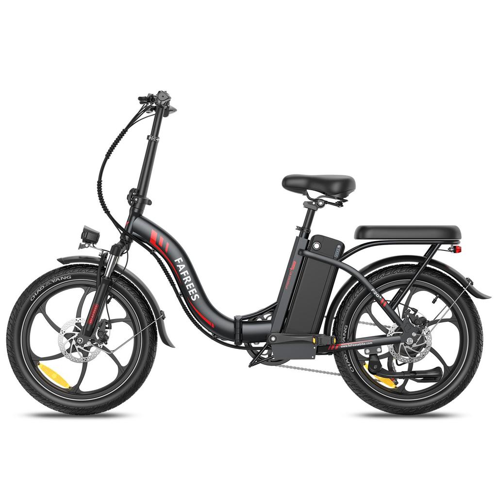 FAFREES F20+ All-Terrain Folding Electric Bicycle 20×3.0 Fat Tires 250W Motor 36V20Ah Battery City Commuting E-Bike For Adult