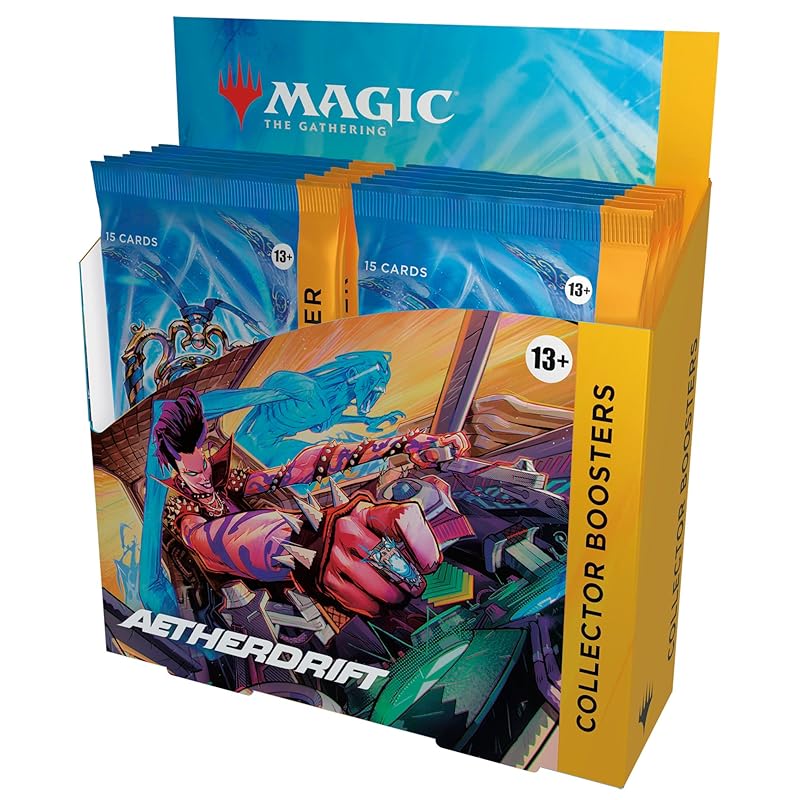 

Magic: The Gathering Aether running through collector booster English version (BOX 12 pack included) MTG Trading card wizards of the coast DFT