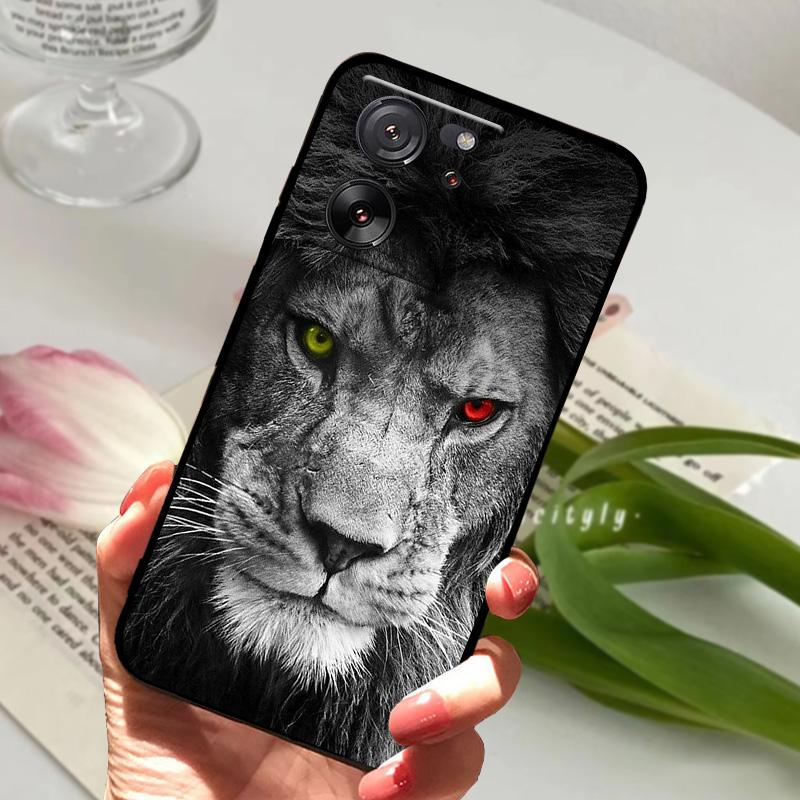 Per Custodia Redmi K60 Ultra K 60 Pro Animali Carini di Lusso Silicone Morbido TPU Copertura Posteriore del Telefono Per Redmi K60E Paraurti Antiurto Capa