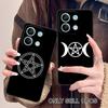 Aesthetic Pentagram Phone Case for POCO F8 F7 F6 F5 F4 F3 F2 Pro GT C75 C71 C65 C61 C40 Pro Ultra Soft TPU Shockproof Cover