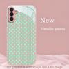 Sweet Green Pink Hearts Fashion Phone Cases Carcasa Glass Fundas for Samsung Galaxy S26 S25 S24 S23 S22 FE Ultra Plus Phone Case