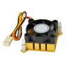 Gold Aluminium Heatsink DC5V 12V 40mm 40x40x10mm Fan for Efficient Northbridge Chipset Cooling Devices