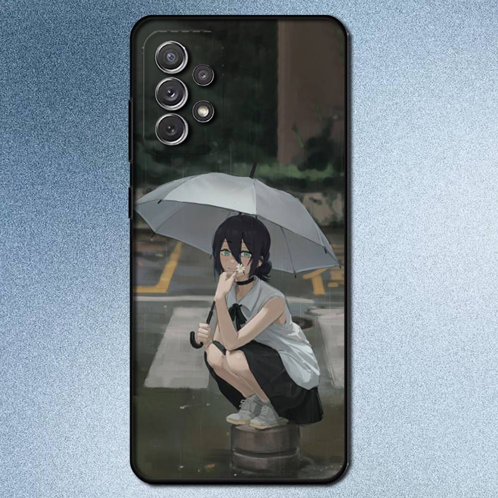 

Chainsaw Man Reze Phone Case For Samsung S25,S24,S21,S22,S23,S30,Ultra,S20,Plus,Fe,Lite,Note,10,9,5G Black Cover Samsung S21 s305G