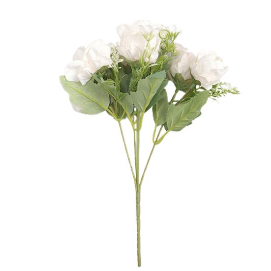 1Pc Artificial Peony Blossom Fake Flower Home Wedding Party Furniture Decoration