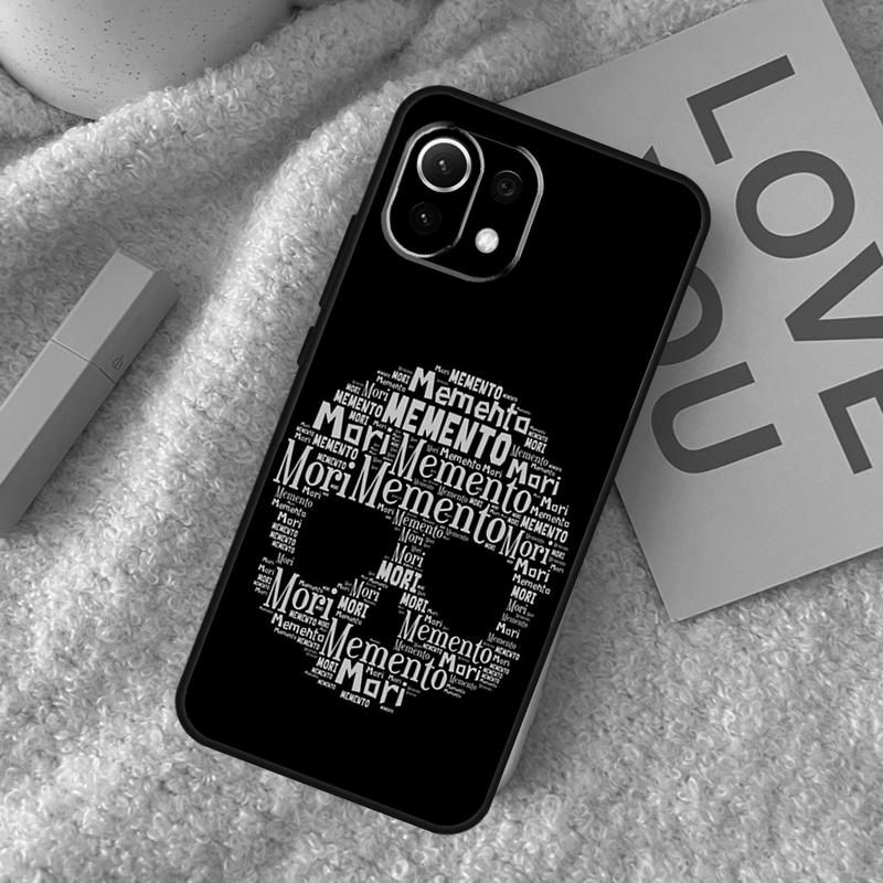Memento Mori Case For Xiaomi 15 14 Ultra 13T 14T 15T Pro 17 Pro Max POCO F8 F7 F5 F6 X3 X5 X6 X7 Pro Cover