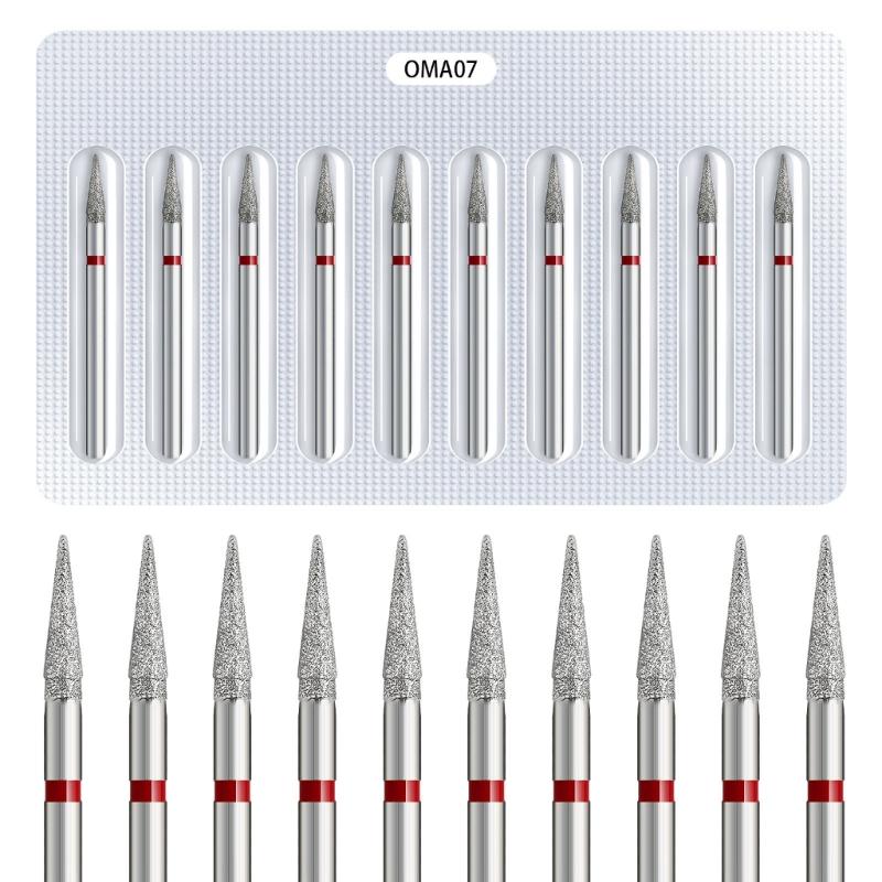 Hard Nail Drill Bits Manicure Tools Professional Grinding Salon Essential Removal Gel Acrylic Nail Drill for Home