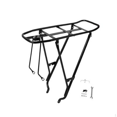 Portaequipajes Trasero para Bicicleta Robusto Montaje para Freno de Disco Portaequipajes para Alforjas de Bicicleta