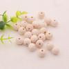 Plain Natural Unfinished Wooden Beads Choice of Size Jewellery, Dolls