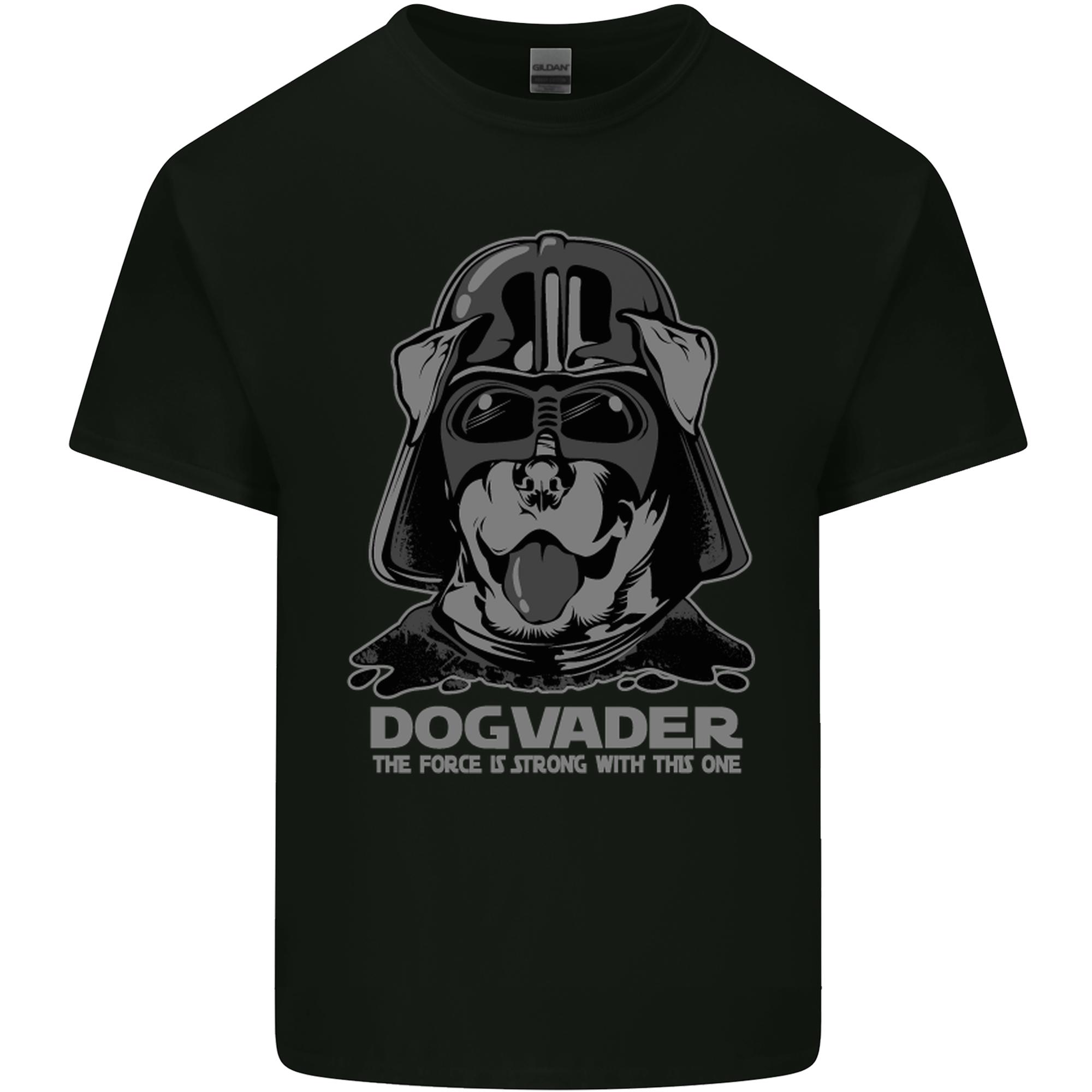 Dogvader Funny Dog Parody K9 Puppy Unisexs Light Cotton TShirt S