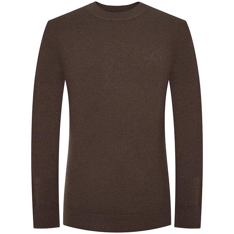 

Baoxiniao Men s Pure Wool Semi-Turtleneck Sweater 50