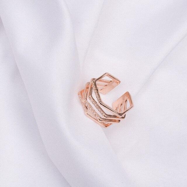 Multi Layer Open Ring New Fashion Jewelry Adjustable Rings For Women Lady Valentine 'S Day Gifts Bijoux