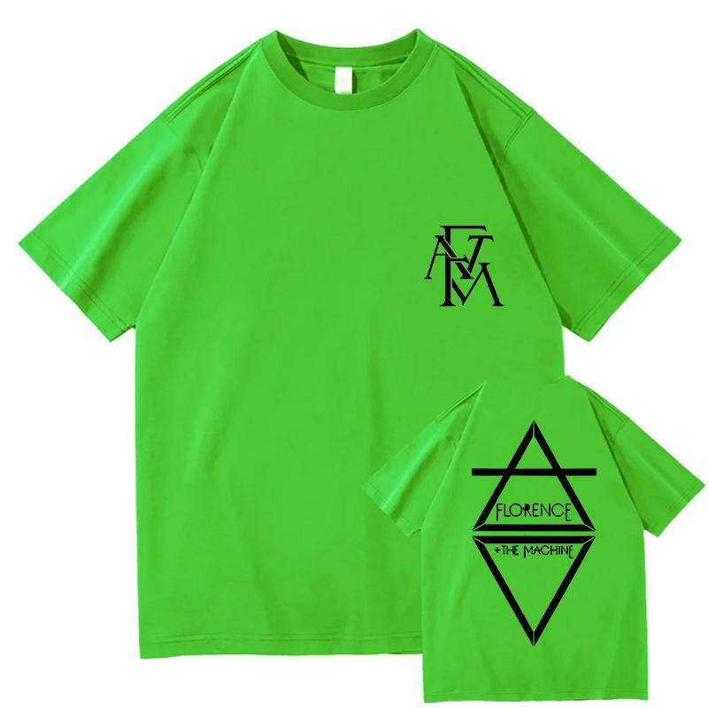 FLORENCE THE MACHINE 2025 Album Tshirts Unisex Pure Cotton Fashion Tshirts ONeck Short Sleeve Shirts Fans Gift Aesthetic Tops