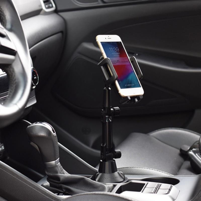 Car Cup Holder Mount Mobile Phone Stand Cradle Universal 360 Degrees Adjustable for iPhone Samsung Universal Car Phone Holder