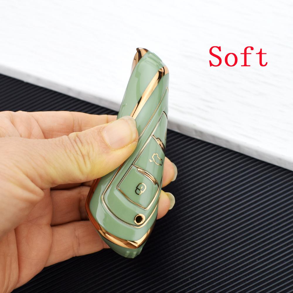 TPU for Geely Car Key Case Cover Holder for Geely Emgrand 7 GX3 Atlas GS NL3 Gili Emgrand 7 EX7 GT GC9 Protector