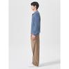 8SECONDS Modified Ribbed Loose Fit Collar Pullover Sky Blue