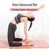 Thickened Non-slip Portable TPE Yoga Mat for Outdoor and Indoor Fitness