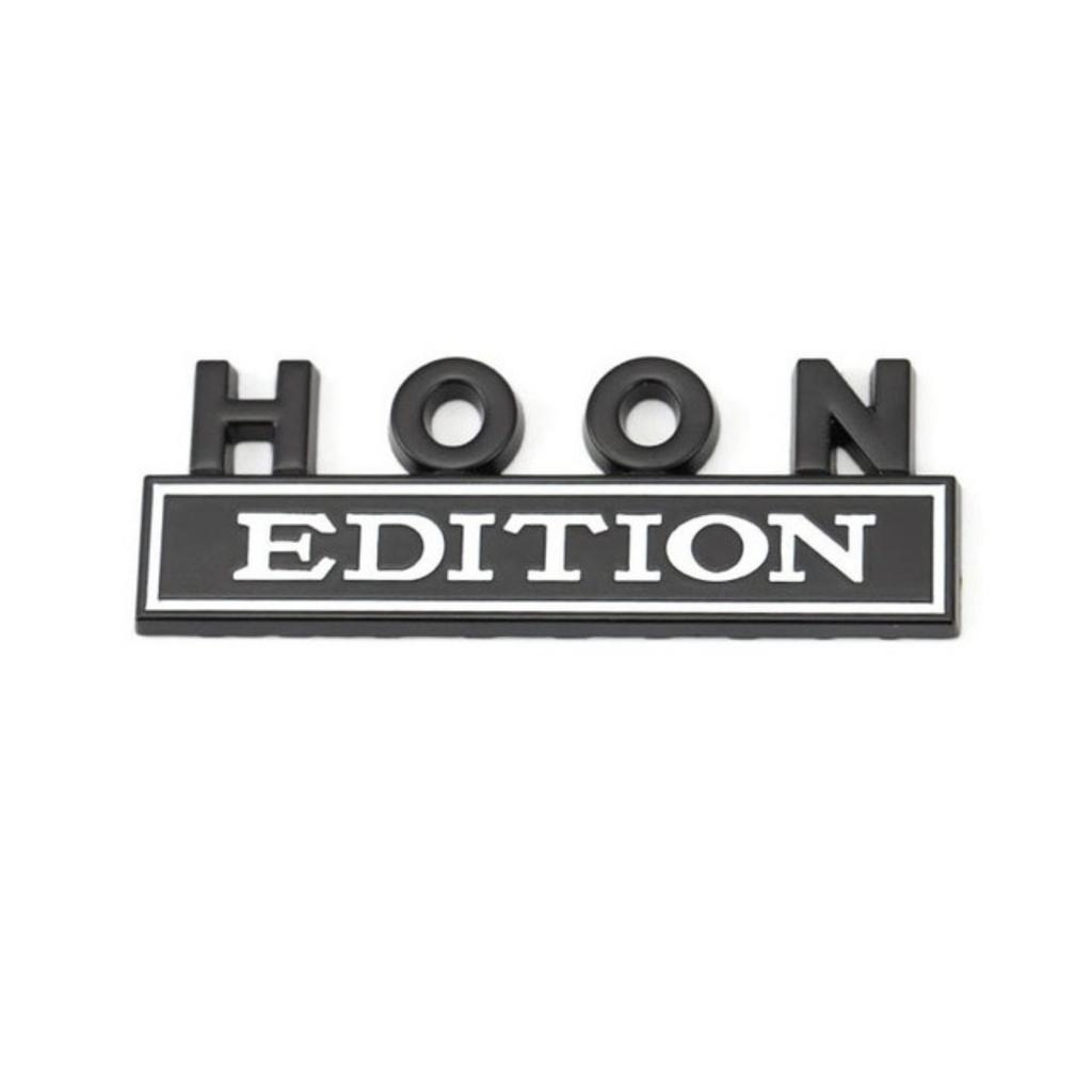 1Pc 3D Metal HOON Edition Logo Car Front Grille Badge Side Fender Rear Trunk Emblem Sticker Decal