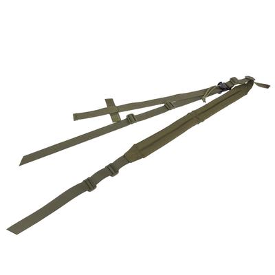 Nylon Grün Outdoor 2 Punkte Schulteraufhängungsgurt Taktischer Sling für Jagd Schießstand