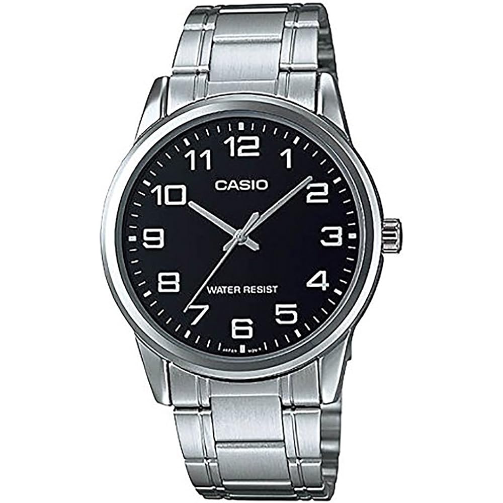 Casio Standard MTP-V001D-1B Men s Analog Watch Stainless Steel Water Resistant 50m