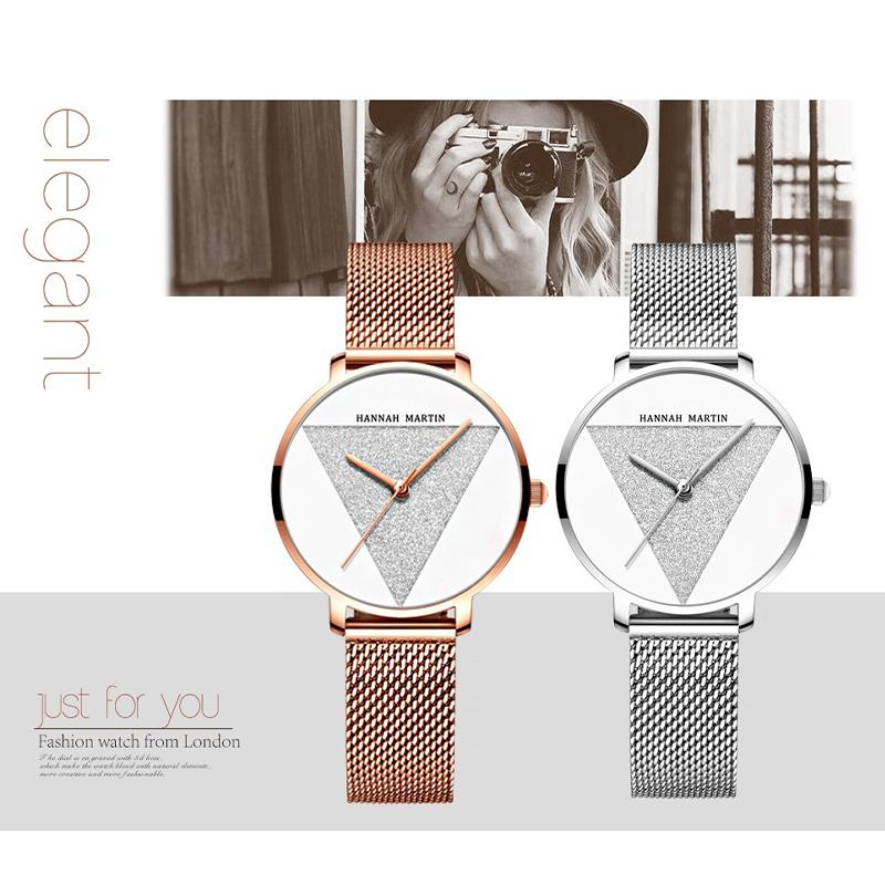 Original Design Women Watches Fashion Japan Quartz Movement Rose Gold Waterproof Wrist Watches Relogio Feminino