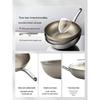 COOKER KING Pure Titanium Non-stick Stir-fry Pan 30cm